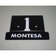 PLACA PORTANUMEROS COTA 25