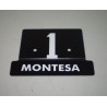 PLACA PORTANUMEROS COTA 25