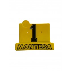 PLACA PORTA NUMEROS COTA 25 DE PLASTICO