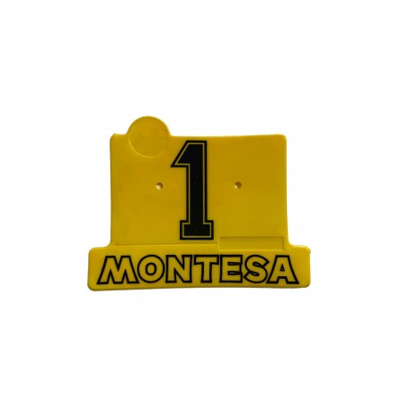 PLACA PORTA NUMEROS COTA 25 DE PLASTICO