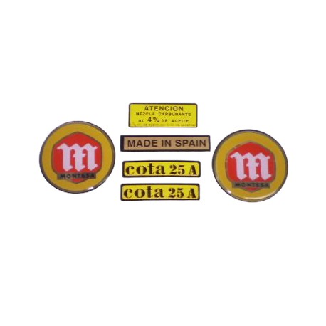 ANAGRAMA MONTESA COTA 25 A 1ª SERIE