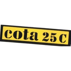 ANAGRAMA DEPOSITO COTA 25C